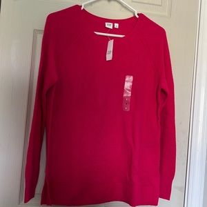 NWT-hot pink Gap sweater